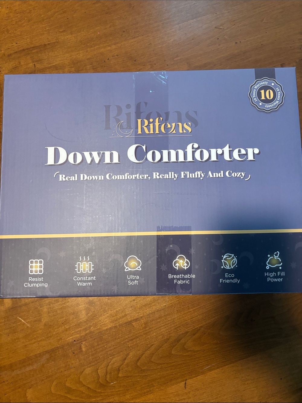 Rifans Down Comforter - Blue Box